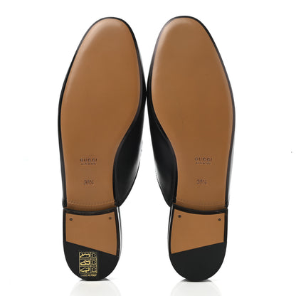 Gucci Calfskin Womens Princetown Slippers 38.5 Black 5 of 11
