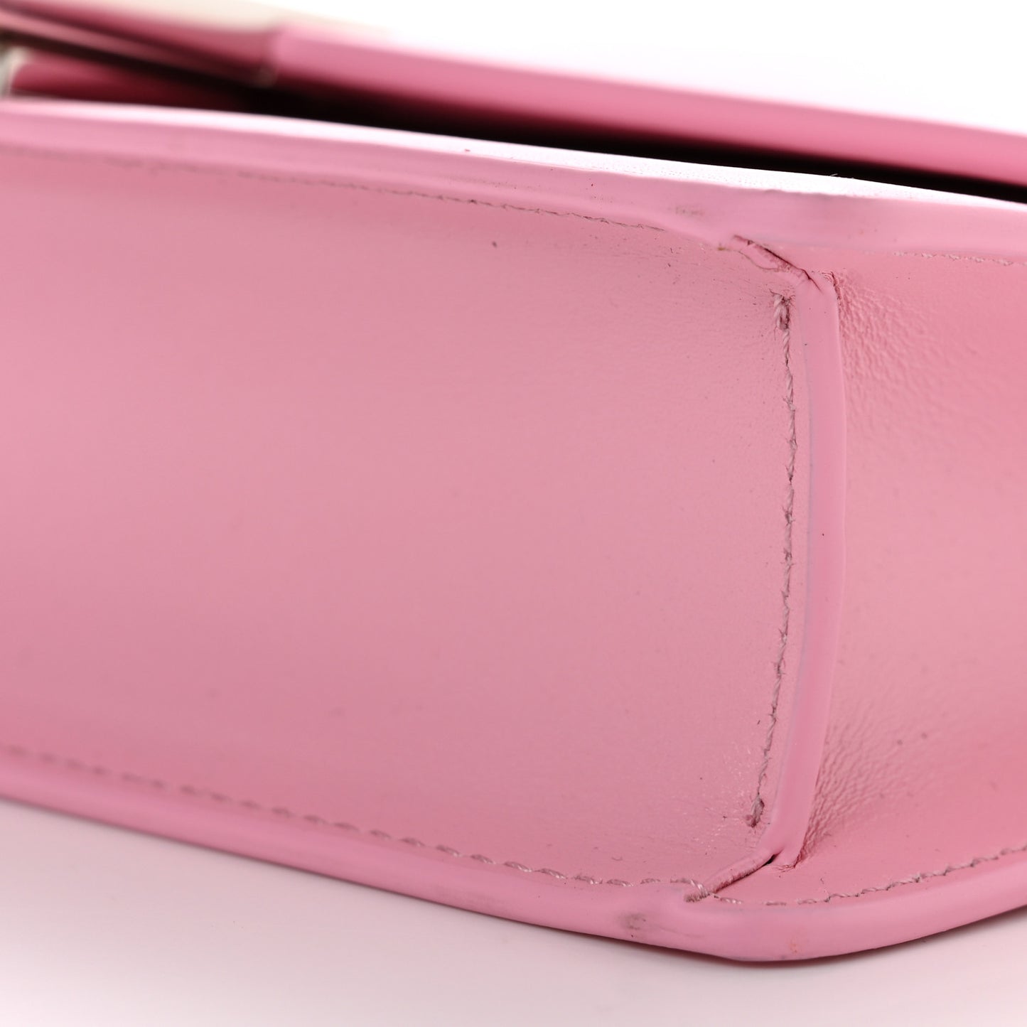 Box Calfskin Small 4G Chain Shoulder Bag Baby Pink