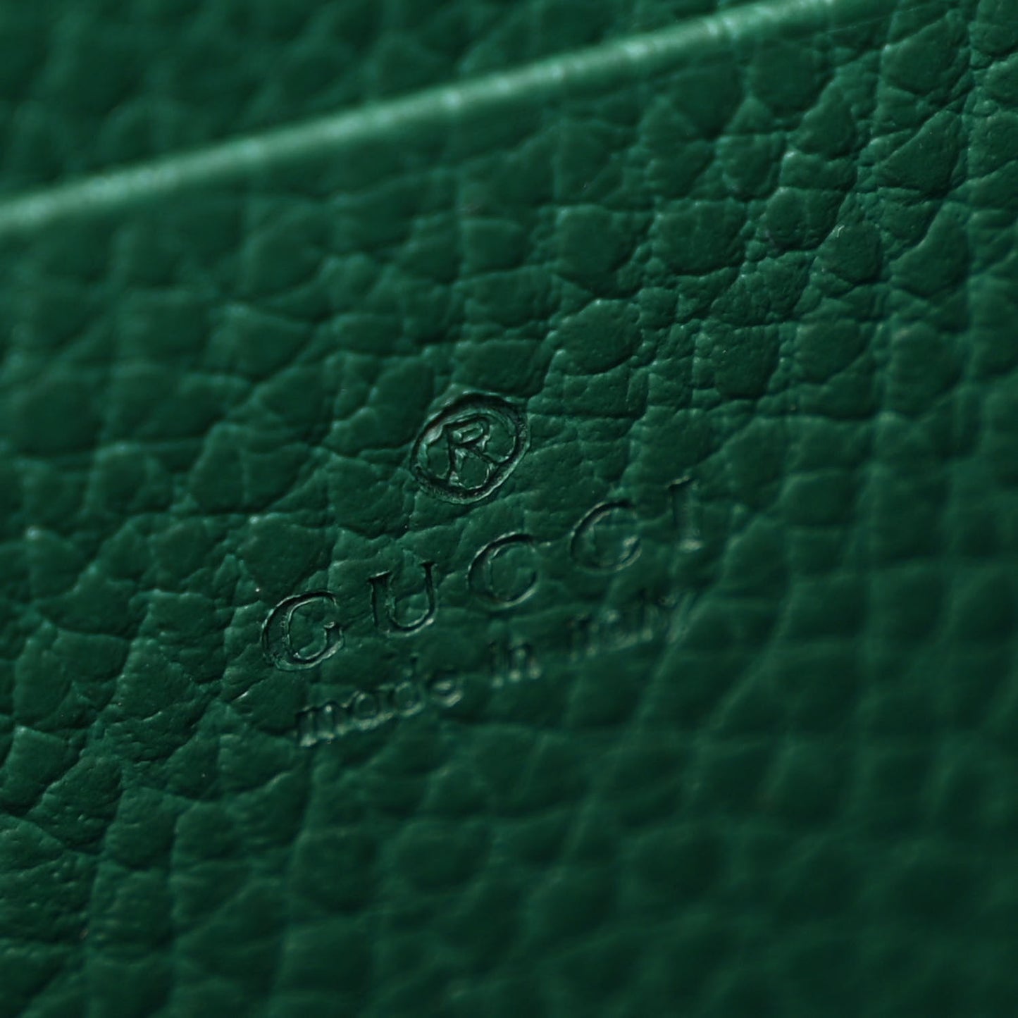 Calfskin Mini Dionysus Chain Wallet Emerald