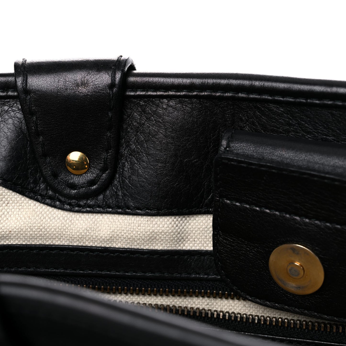 Calfskin Medium GG Running Tote Black