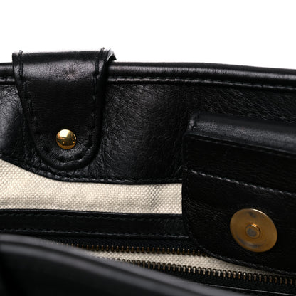 Gucci Calfskin Medium GG Running Tote Black 13 of 27