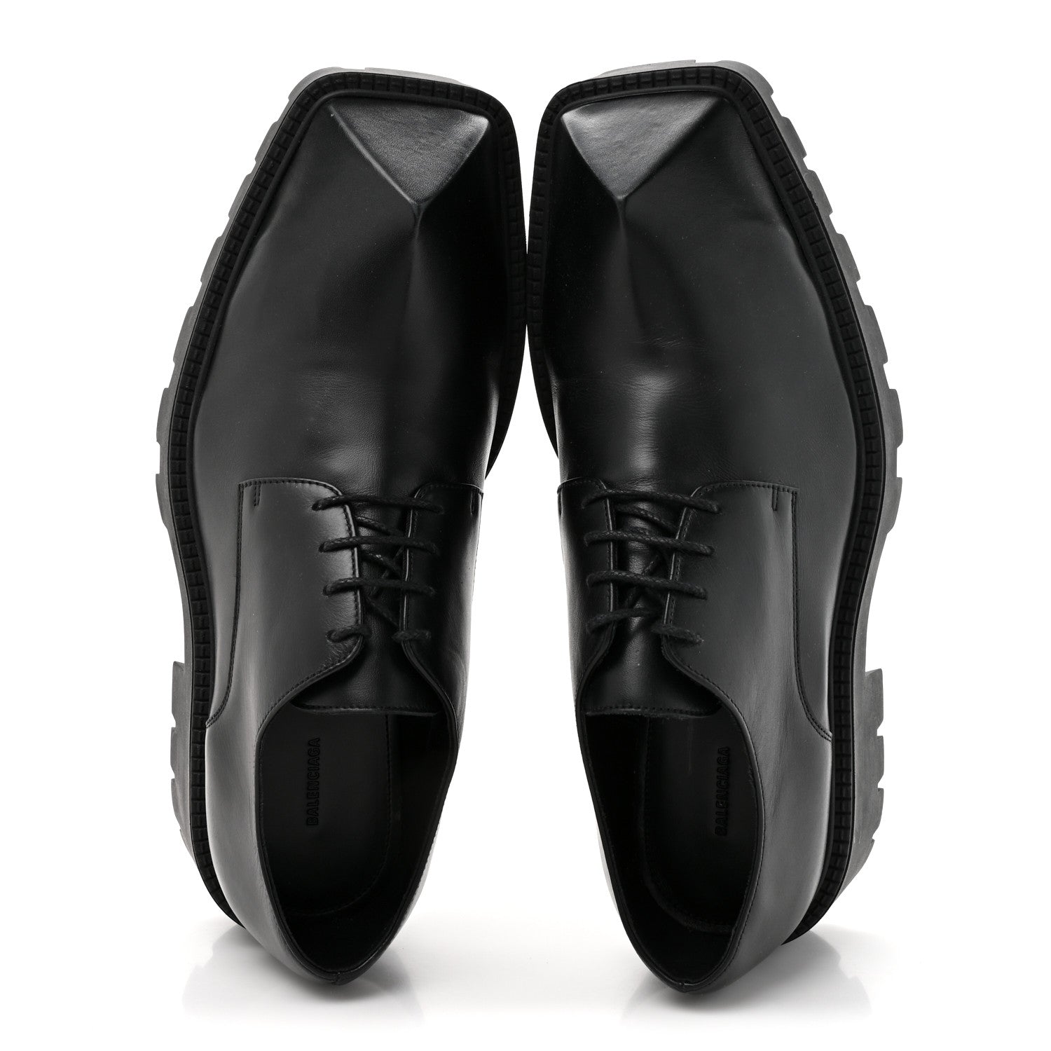 BALENCIAGA　TROOPER DERBY Shoes Balenciaga Trooper Derby Shoes in Black for Men | Lyst