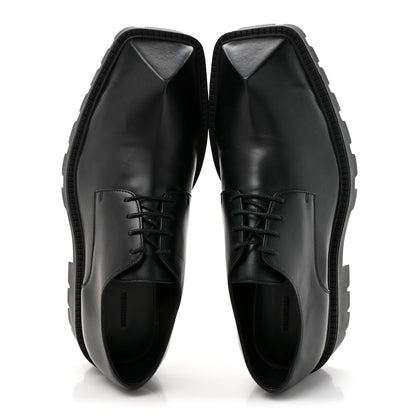 Balenciaga Calfskin Trooper Derby Loafers 39 Black 2 of 9
