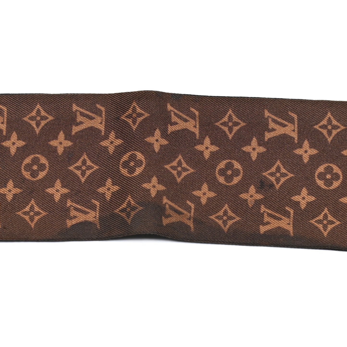 Silk Monogram LV Stories BB Bandeau Black
