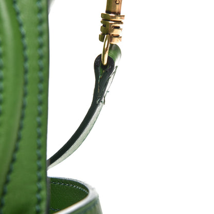 Celine Smooth Calfskin Nano Luggage Green 10 of 12