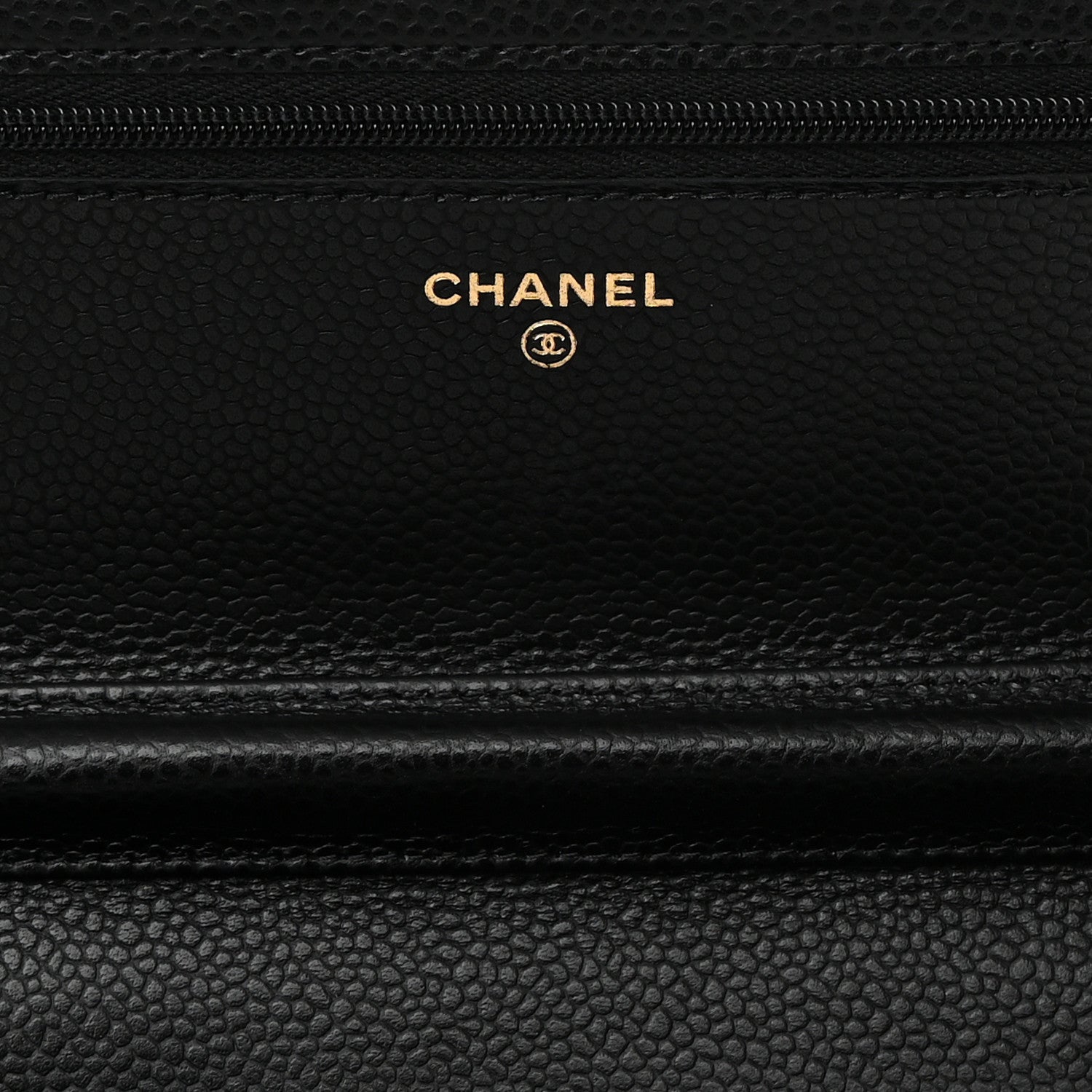 Chanel Caviar Quilted Wallet on Chain WOC Black 6 of 13