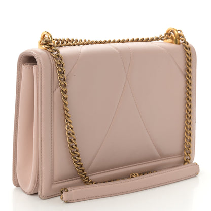 Dolce & Gabbana Calfskin Large Devotion Crossbody Bag Cipria 3 of 14