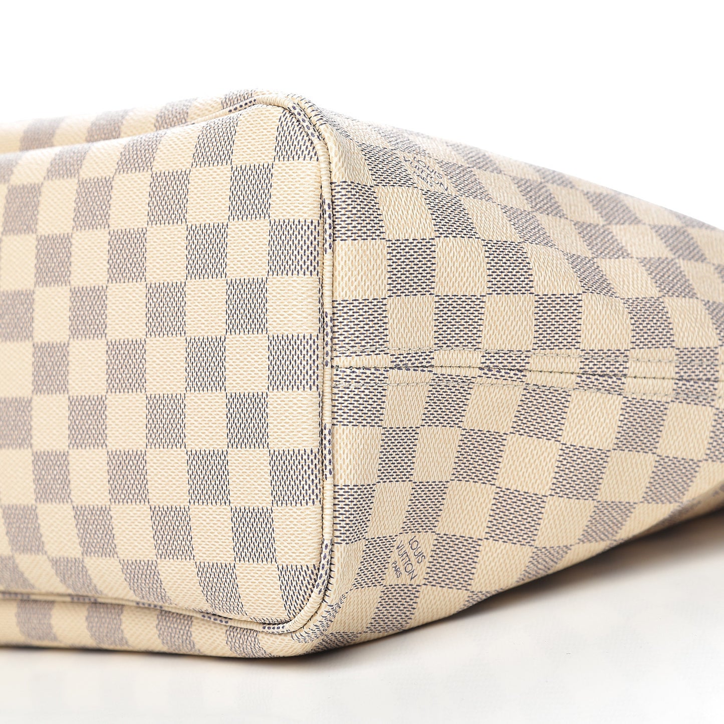 Damier Azur Neo Neverfull MM Rose Ballerine