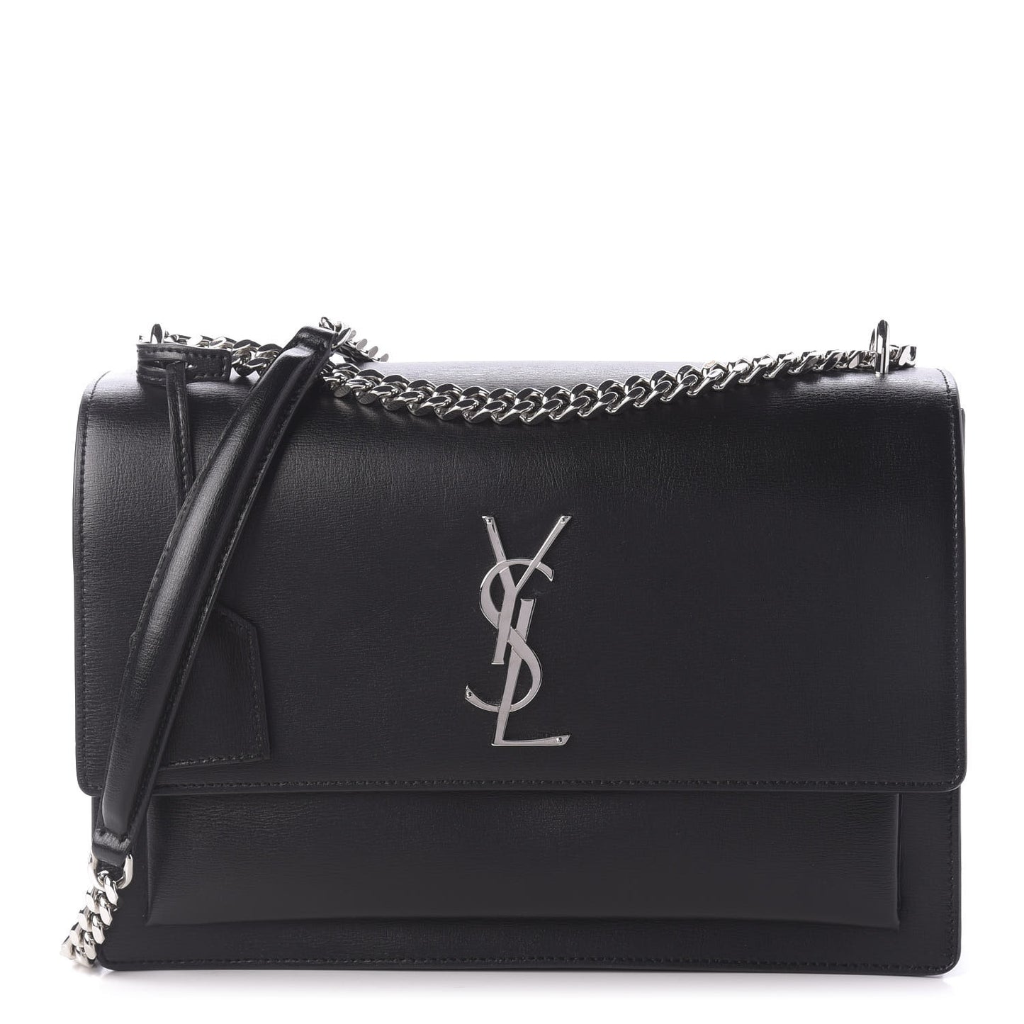 Calfskin Large Monogram Sunset Black