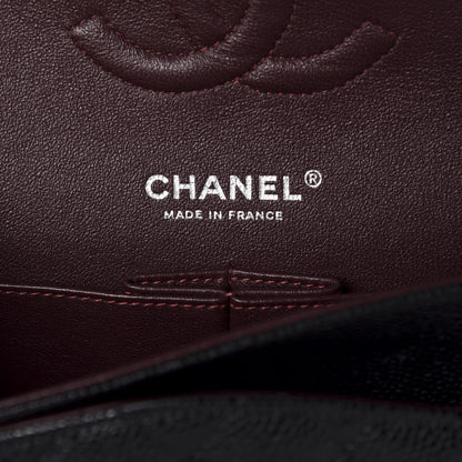 Chanel Caviar Quilted Medium Double Flap Black 7 of 10