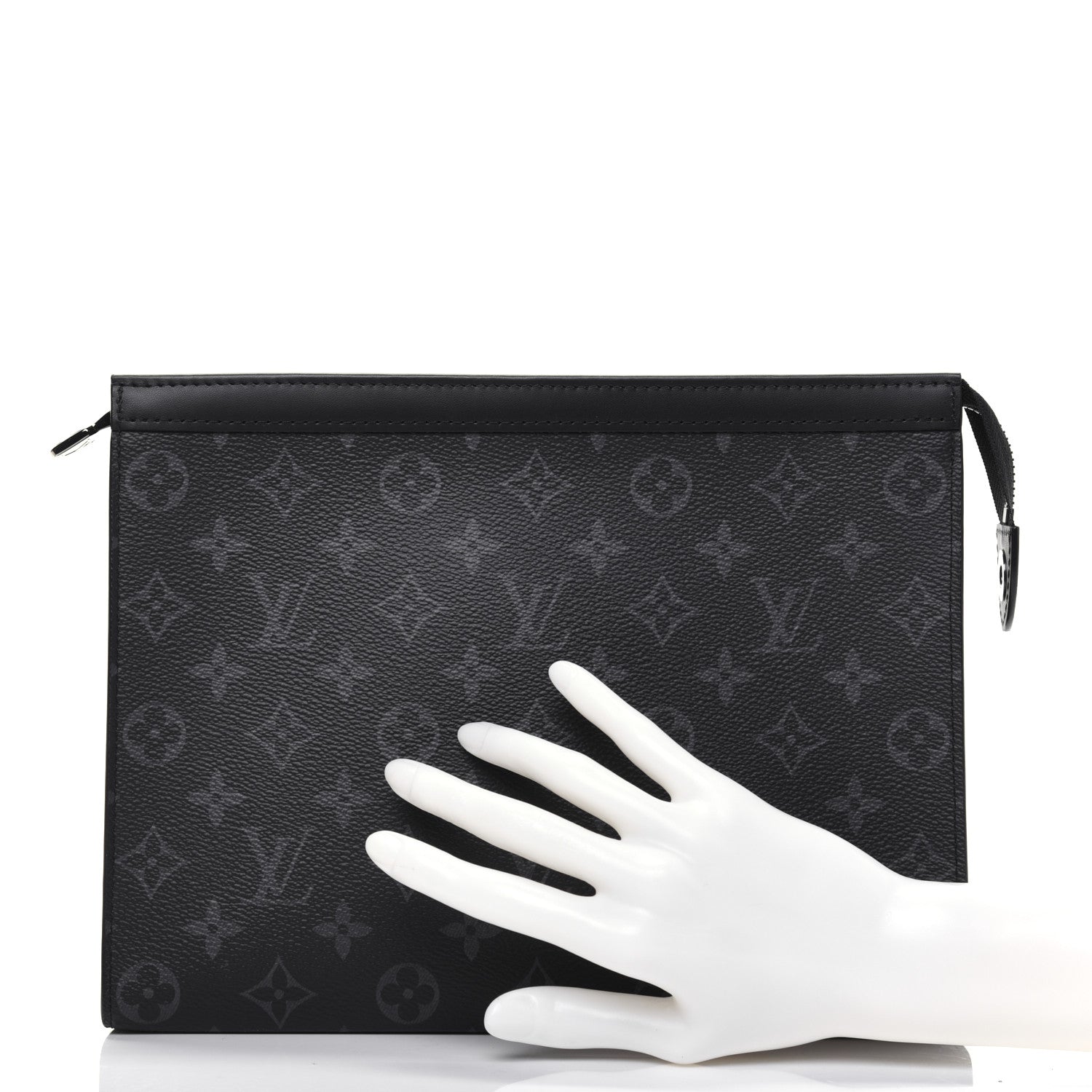 Louis Vuitton Monogram Eclipse Pochette Voyage MM 2 of 10