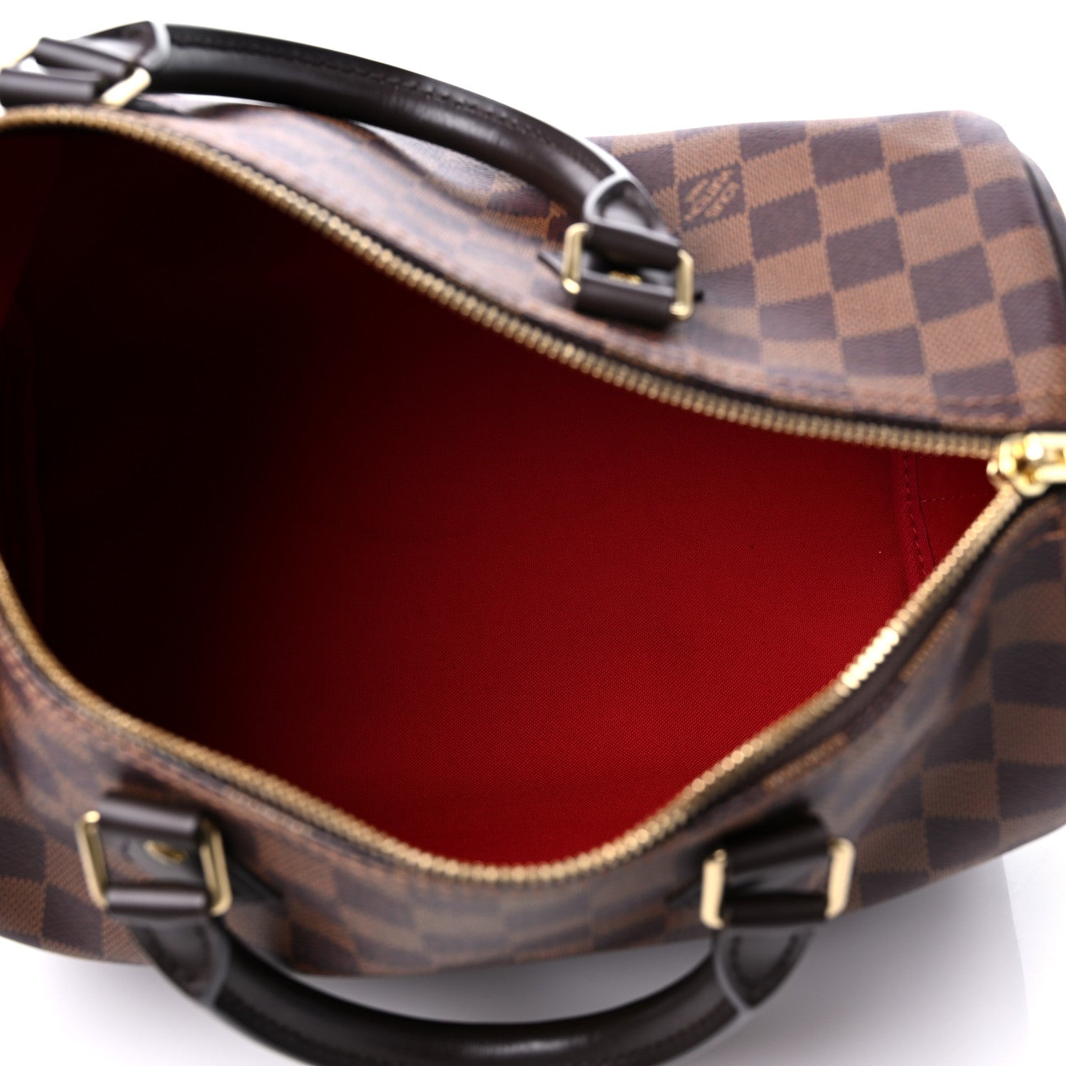 Louis Vuitton Damier Ebene Speedy Bandouliere 30 5 of 8