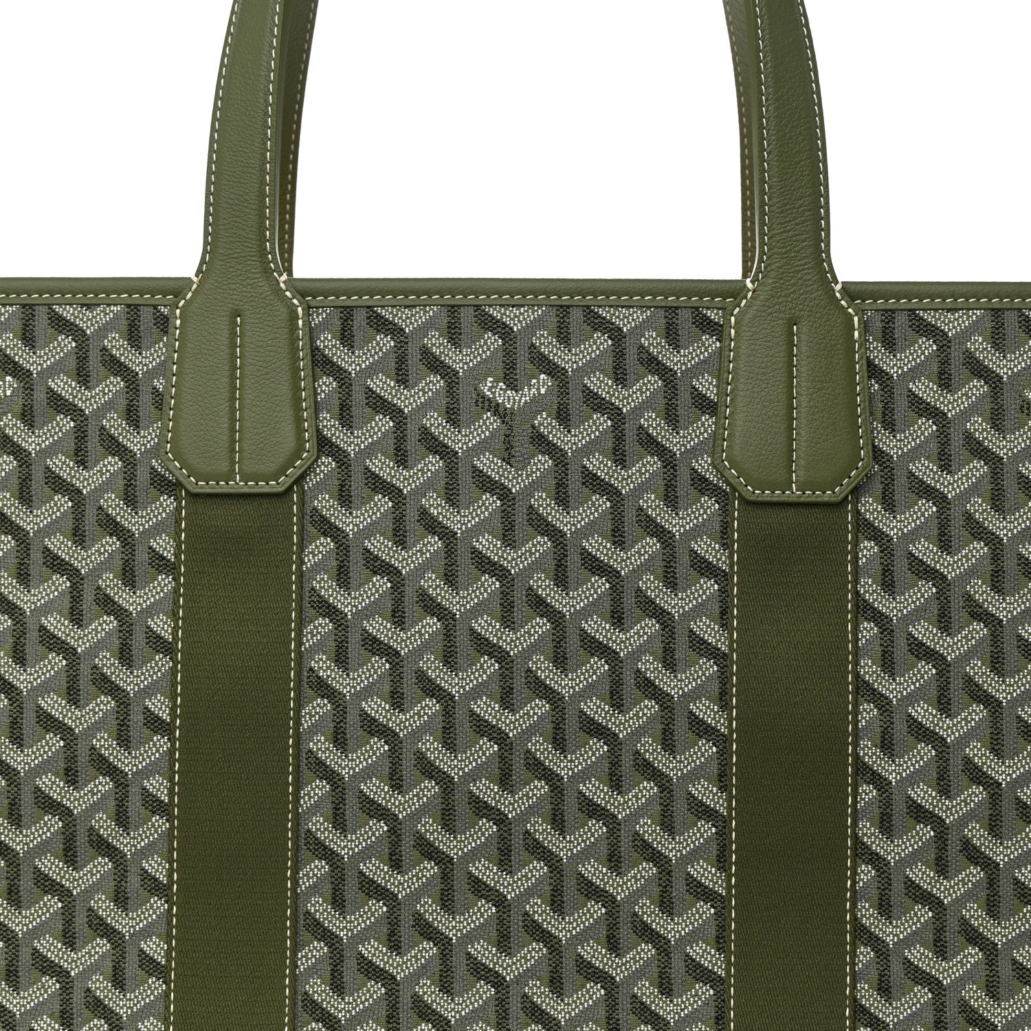 Goyard Goyardine Villette MM Tote Khaki 8 of 10