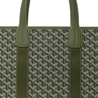 Goyard Goyardine Villette MM Tote Khaki 8 of 10