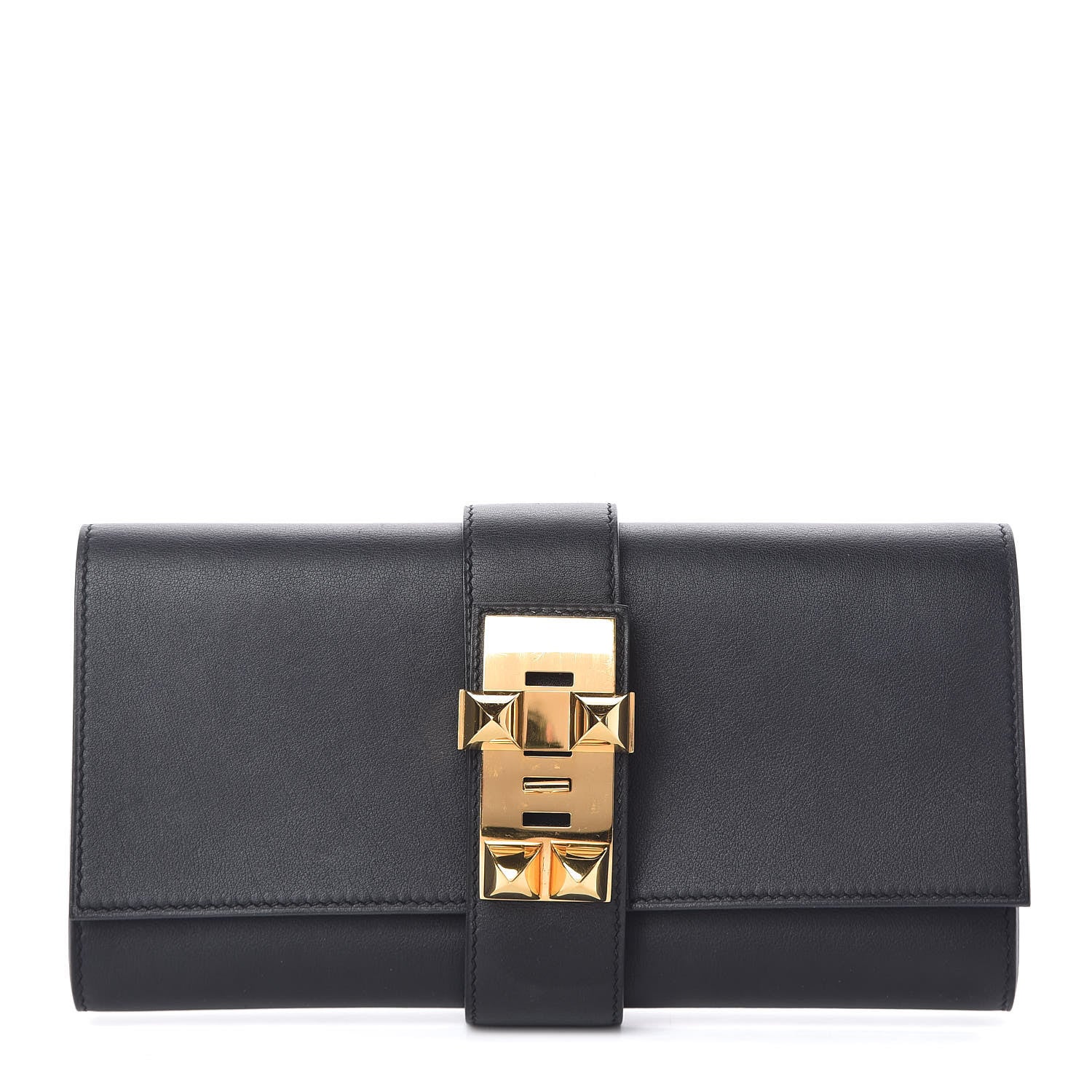 Hermes Swift Medor 23 Clutch Black 1 of 10