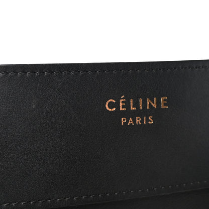 Celine Smooth Calfskin Mini Luggage Black 6 of 10