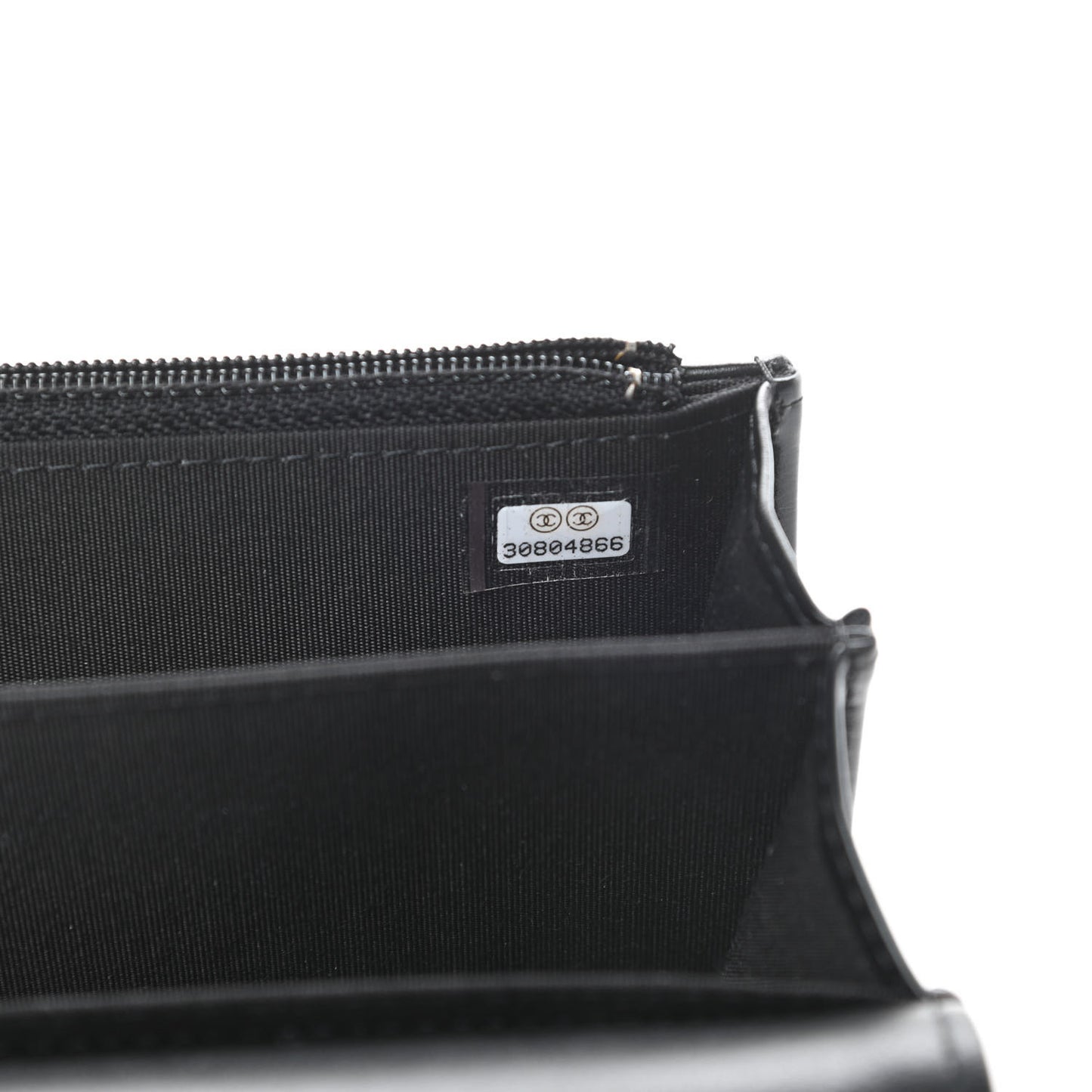 Calfskin Quilted Mini Maxi Pearls Wallet On Chain WOC Black