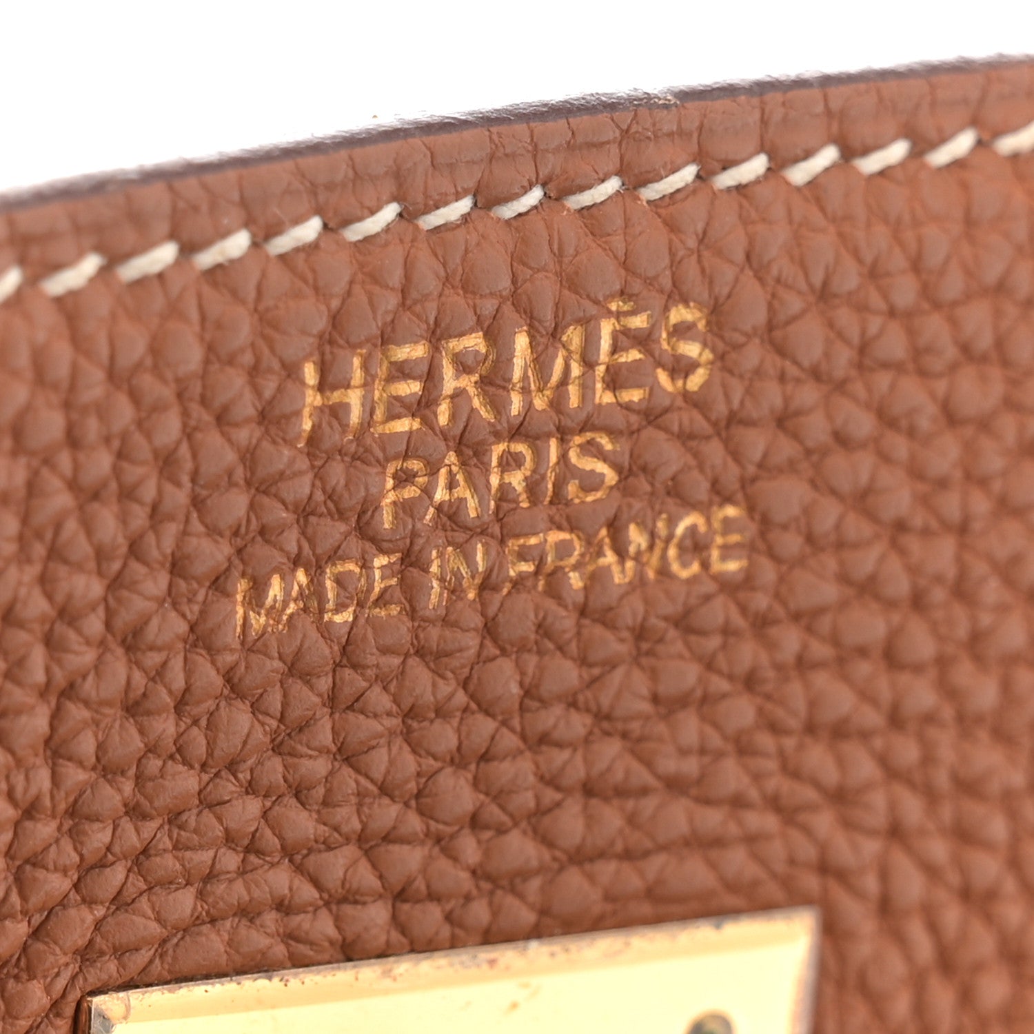 Hermes Togo Birkin 35 Gold 6 of 14