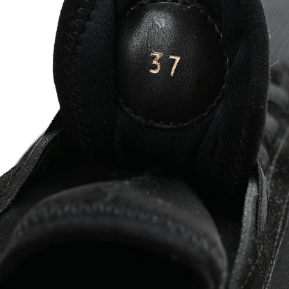 Louis Vuitton Calfskin Run Away Sneakers 37 Black 8 of 10