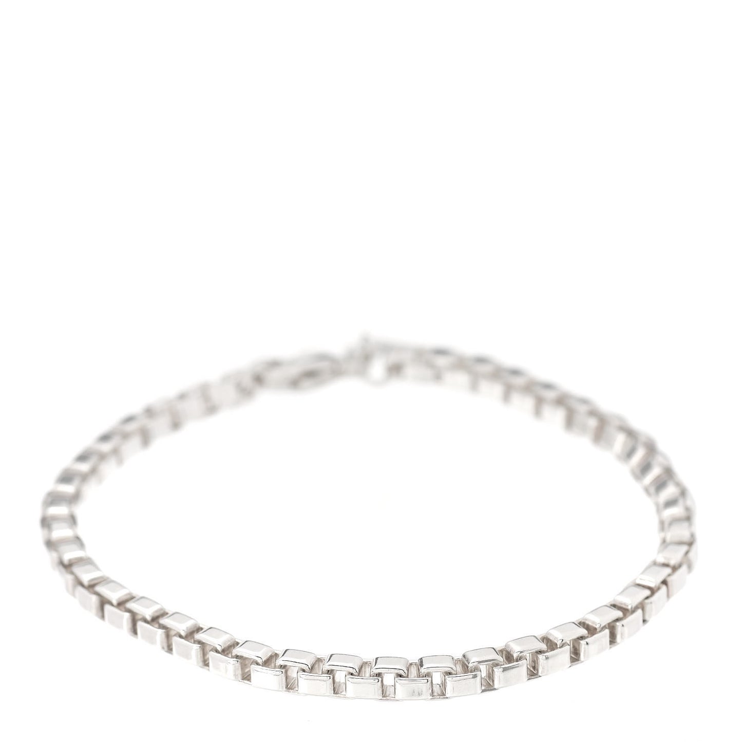 Sterling Silver 4mm Venetian Link Bracelet