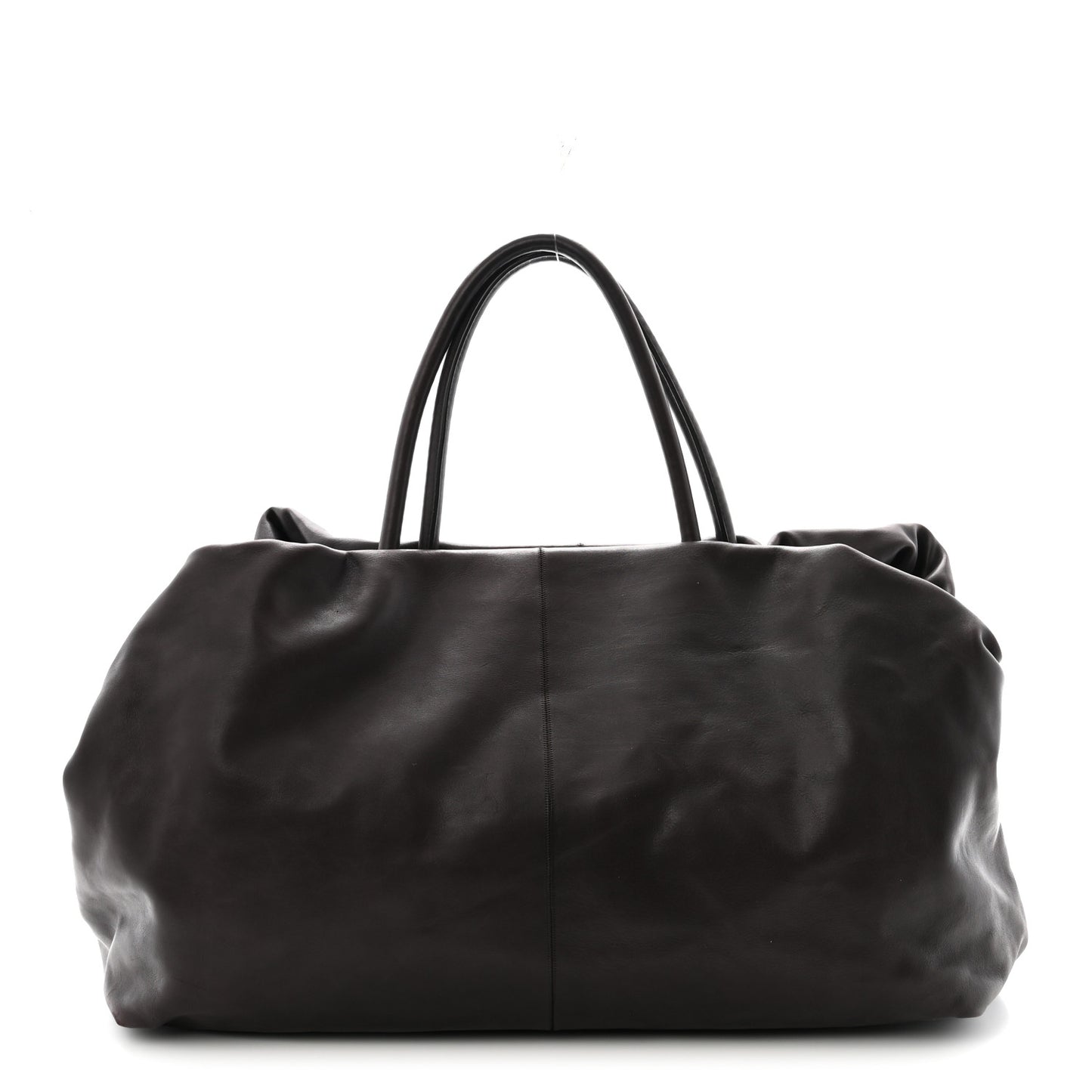Nappa Elio Bourse Bag Wood Brown