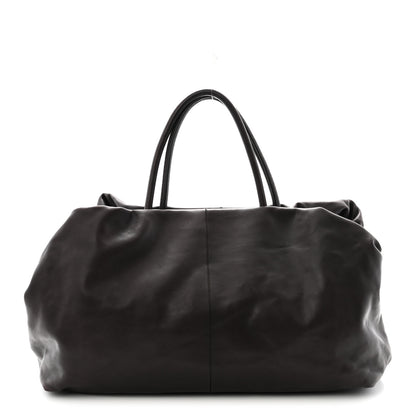 The Row Nappa Elio Bourse Bag Wood Brown 1 of 9