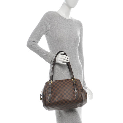 Louis Vuitton Damier Ebene Rivington GM 2 of 6