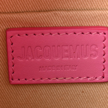 Jacquemus Smooth Calfskin Le Rectangle Shoulder Bag Pink 6 of 13