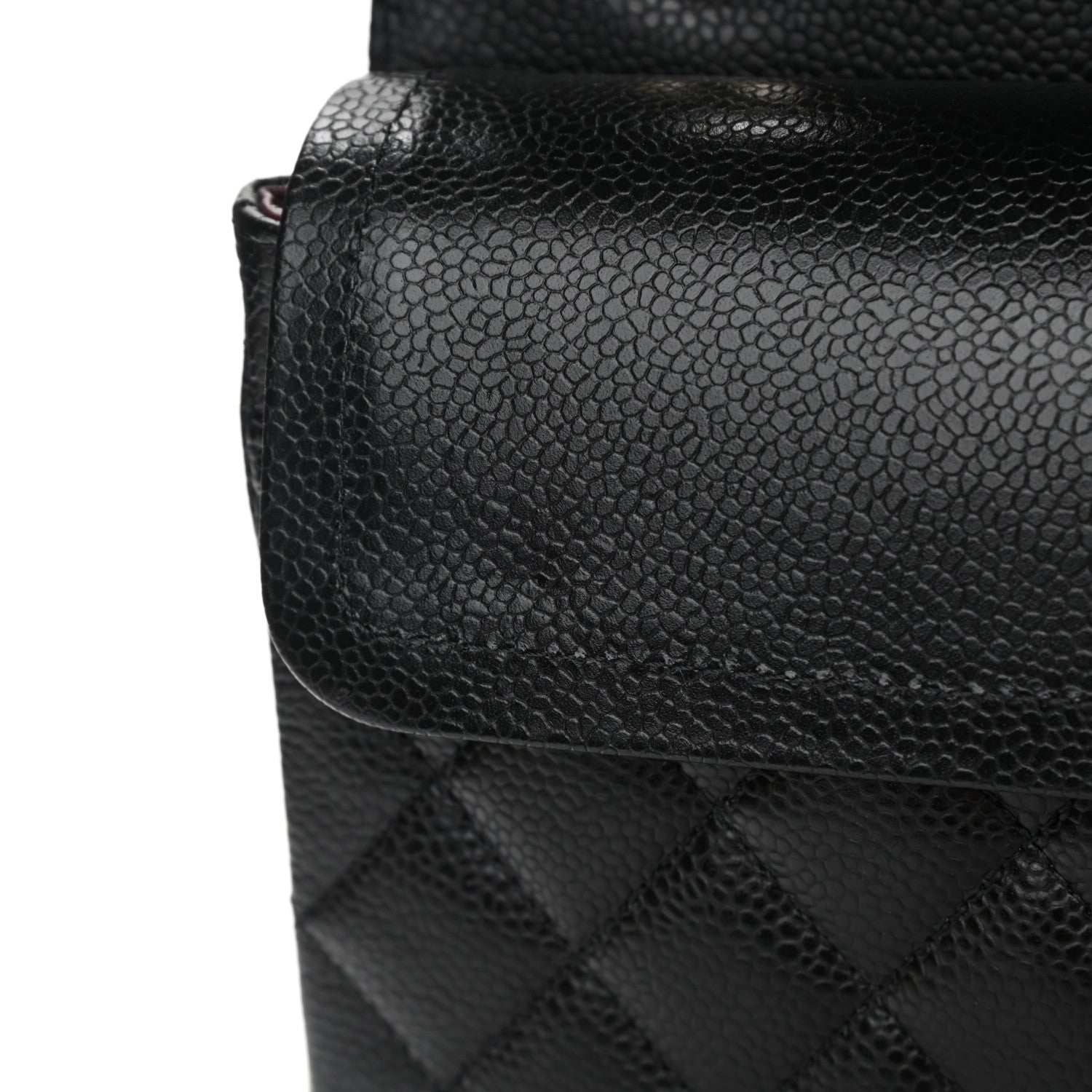 Chanel Caviar Quilted Small Double Flap Black 11 of 12