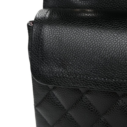 Chanel Caviar Quilted Small Double Flap Black 11 of 12