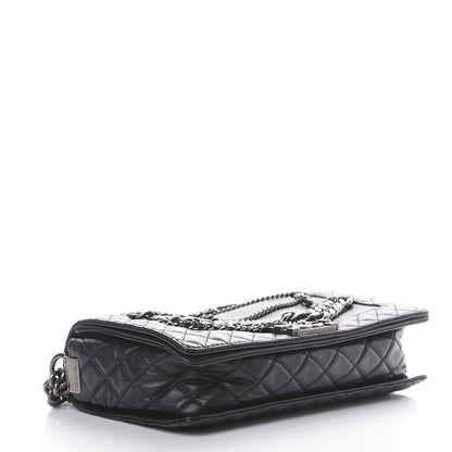 Chanel Calfskin Enchained Medium Boy Flap Black 3 of 12