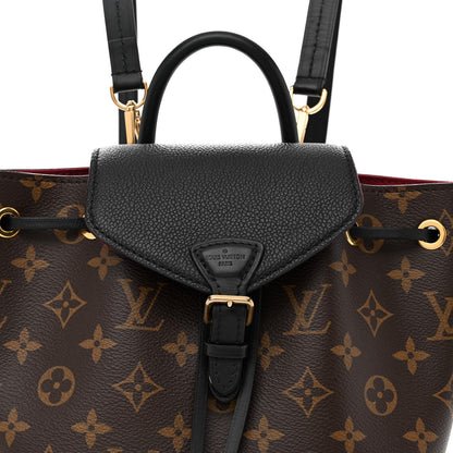 Louis Vuitton Monogram BB Montsouris NM Backpack Black 9 of 11