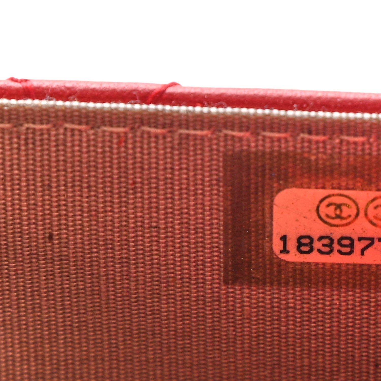 Chanel Lambskin Quilted Boy Wallet On Chain WOC Red 8 of 16