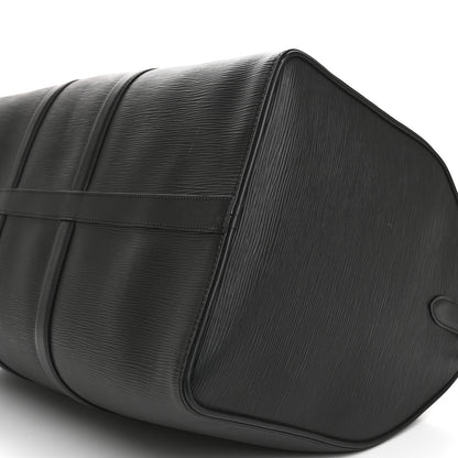 Louis Vuitton X SUPREME Epi Keepall Bandouliere 55 Black 9 of 9