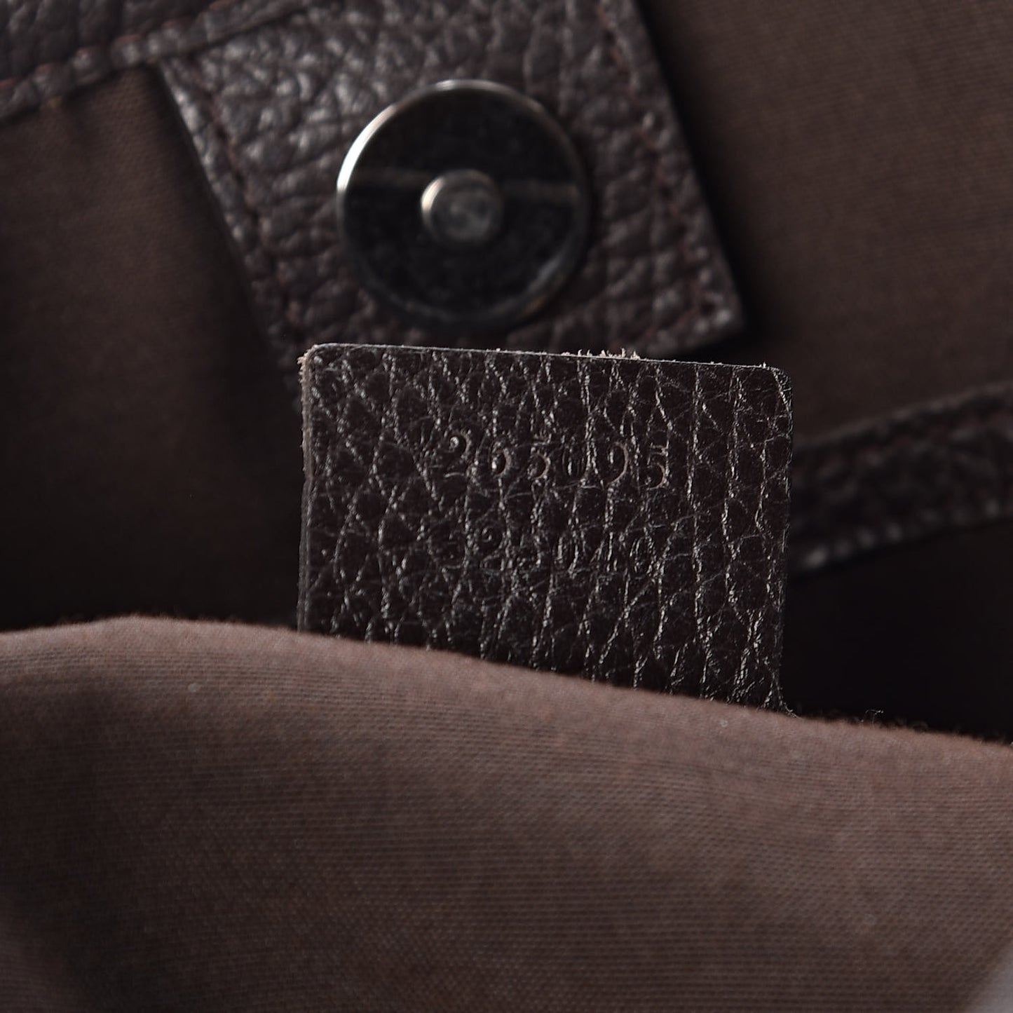 Monogram Medium Joy Tote Dark Brown
