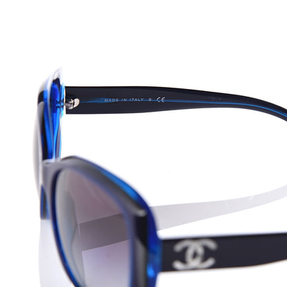 Chanel CC Sunglasses 5183 Blue 5 of 8