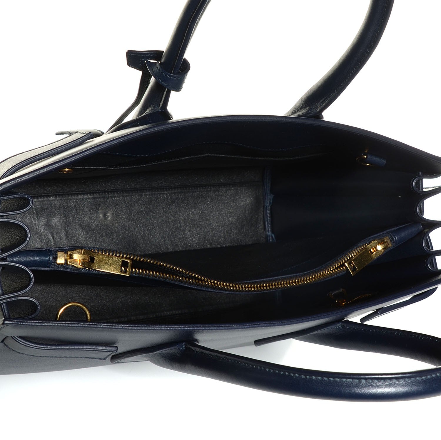 Saint Laurent Calfskin Small Sac De Jour Navy 5 of 11