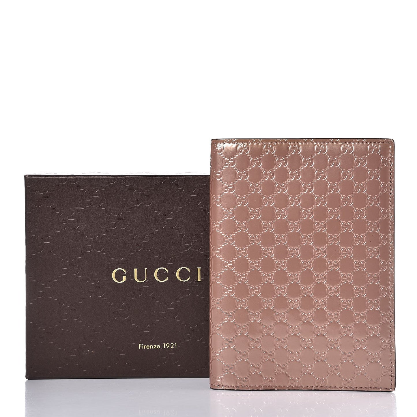 Shine Microguccissima Small Notebook Dark Cipria