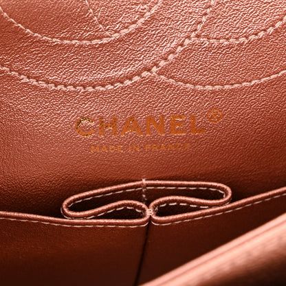 Chanel Metallic Grained Calfskin Quilted 2.55 Reissue 225 Flap Copper Pink 6 of 10