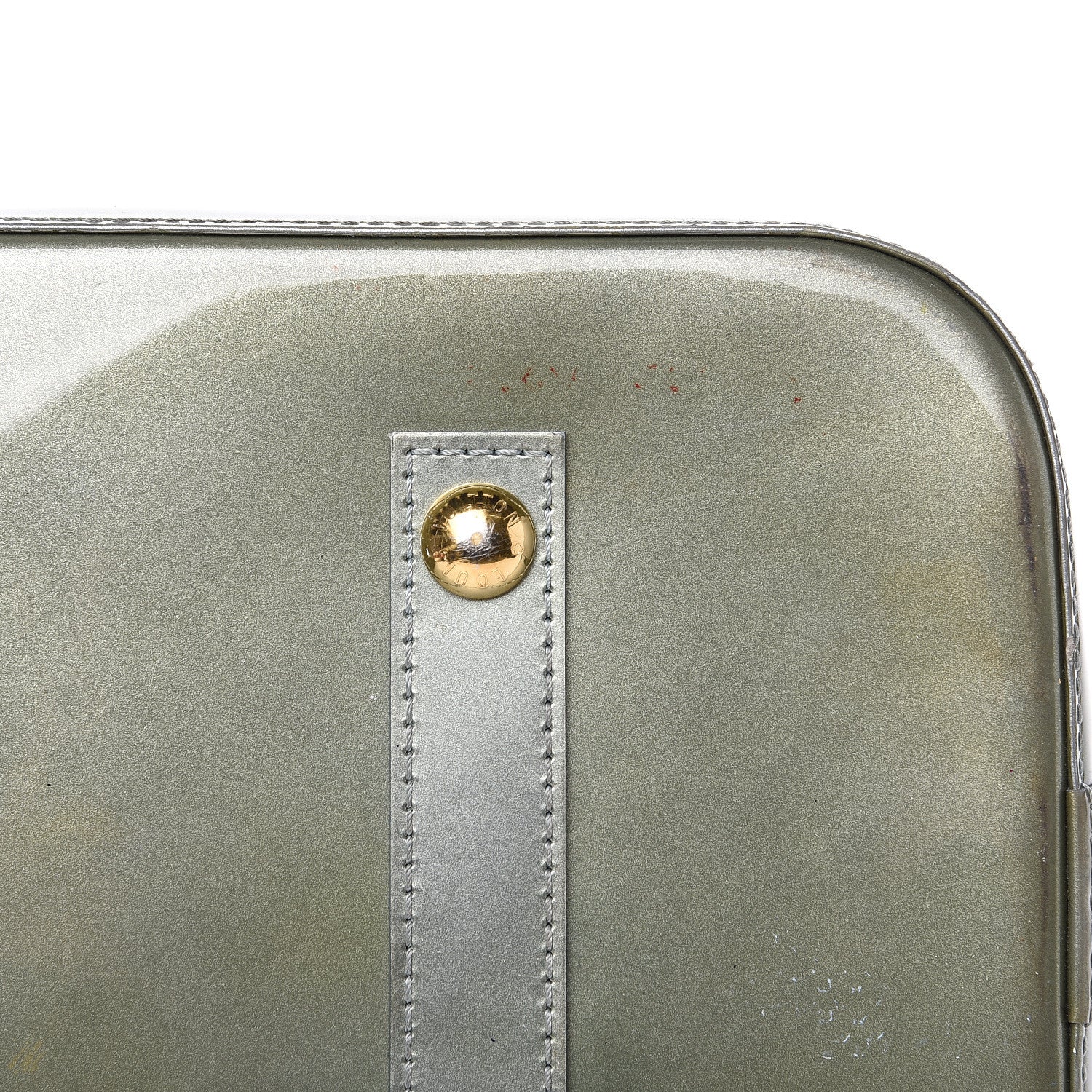 Louis Vuitton Vernis Alma GM Givre 11 of 16