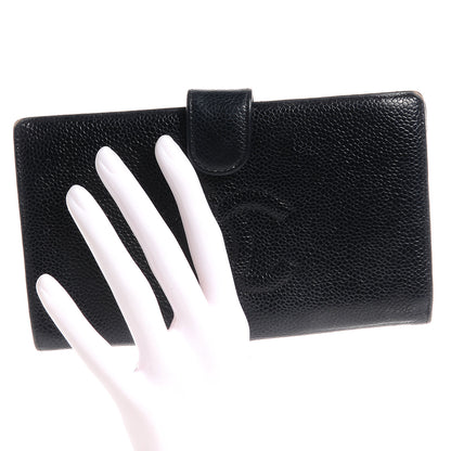 Chanel Caviar CC Wallet Black 2 of 7