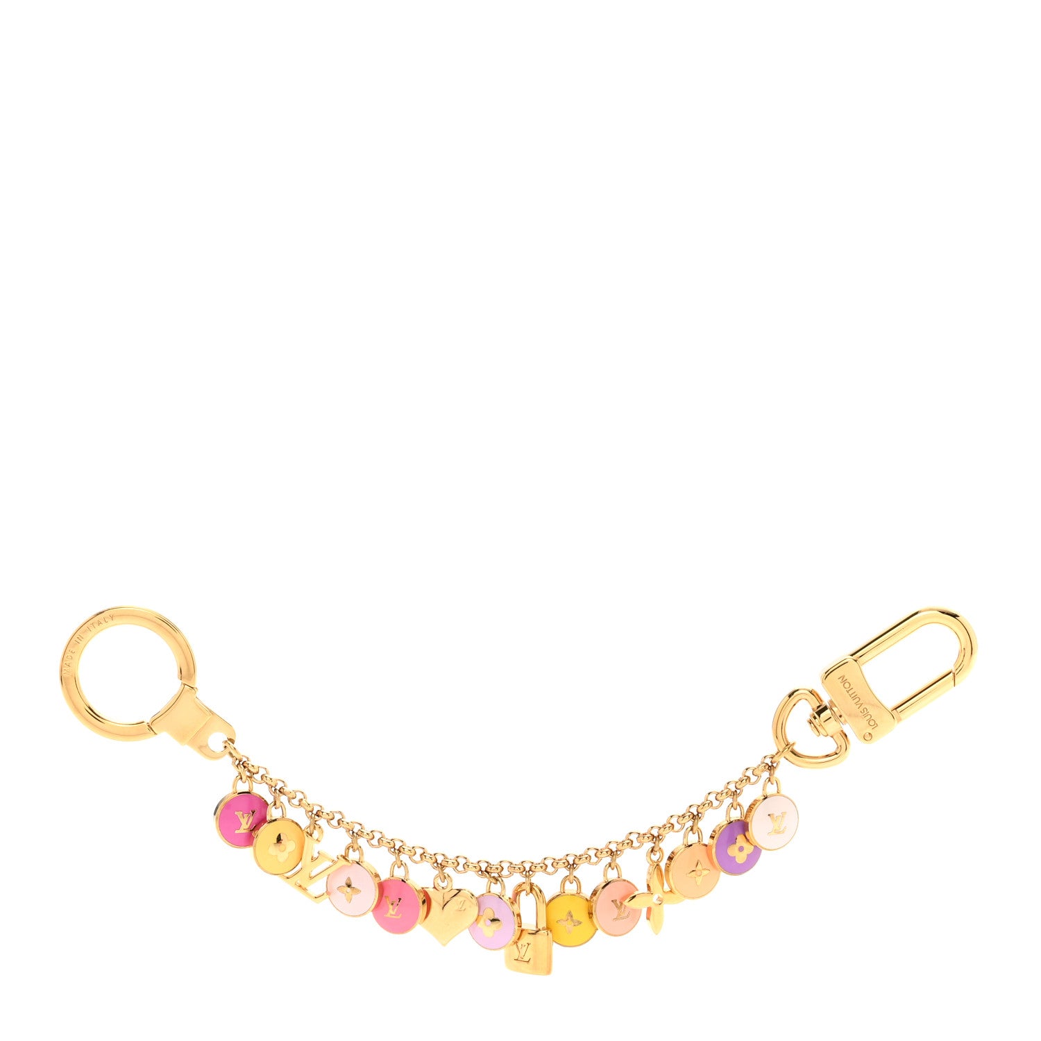 Louis Vuitton Pastilles Key Chain Bag Charm Multicolor 1 of 5