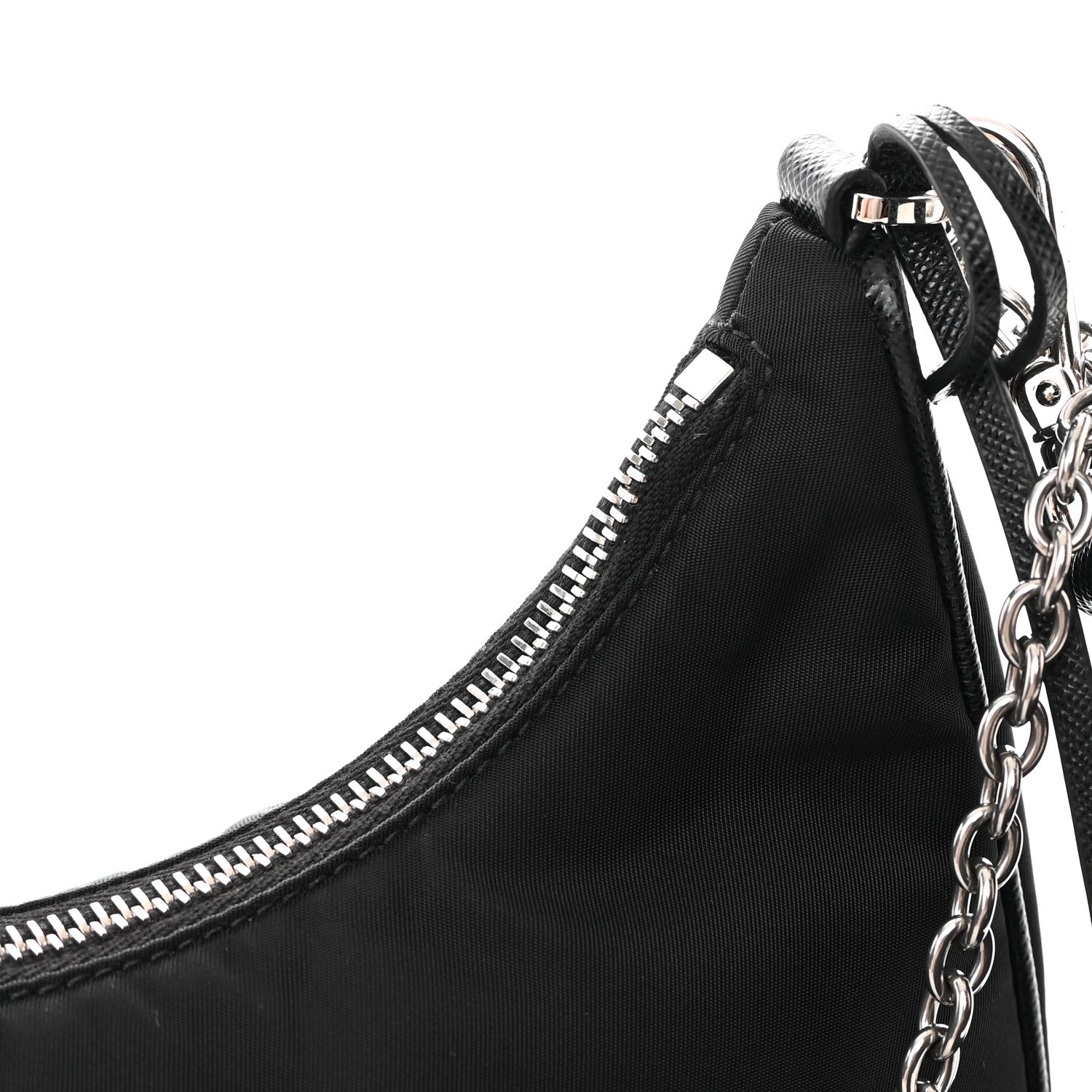 Prada Nylon Re-Edition 2005 Shoulder Bag Black 13 of 15
