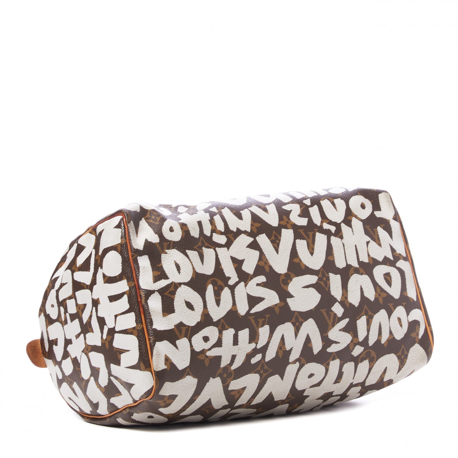 Louis Vuitton Monogram Graffiti Speedy 30 Silver 3 of 8