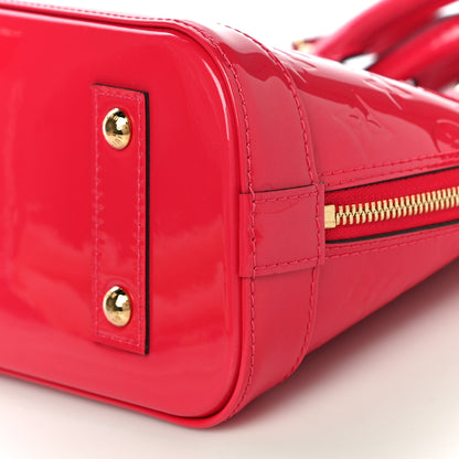 Louis Vuitton Vernis Alma BB Rose Indien 9 of 9