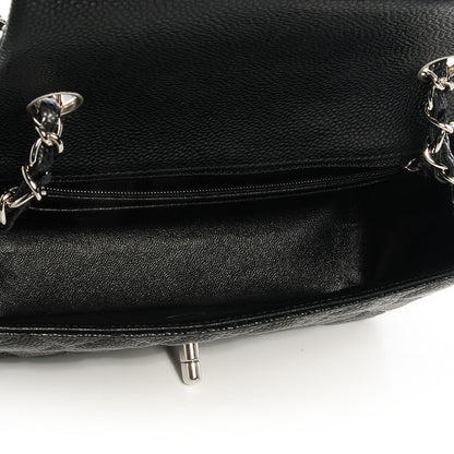 Chanel Caviar Quilted Mini Flap Bag Black 7 of 9