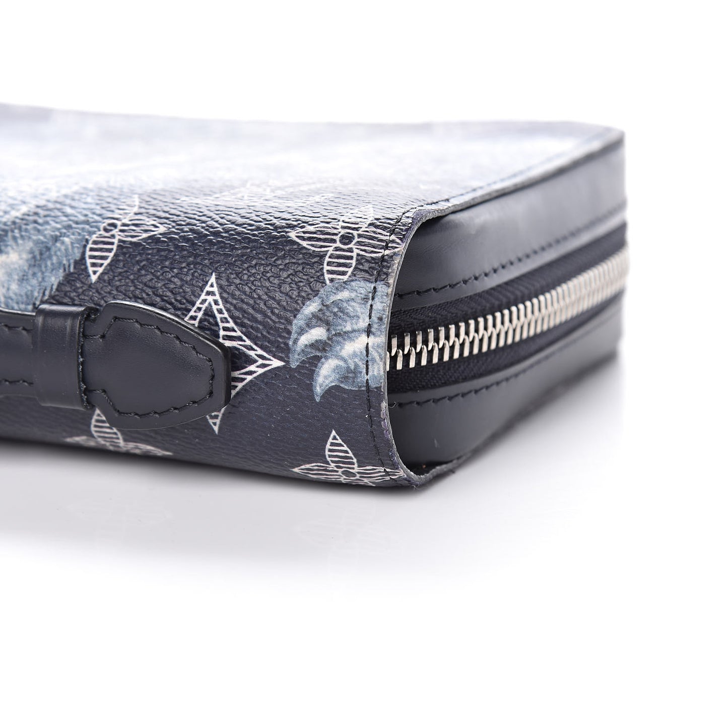 Savane Monogram Lion Chapman XL Zippy Wallet Ink