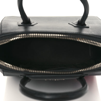 Givenchy Sugar Goatskin Striped Small Antigona Black Red 5 of 7