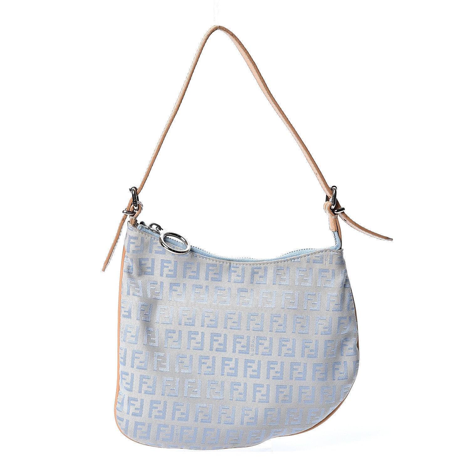 Fendi Zucchino Small Oyster Celeste 1 of 9