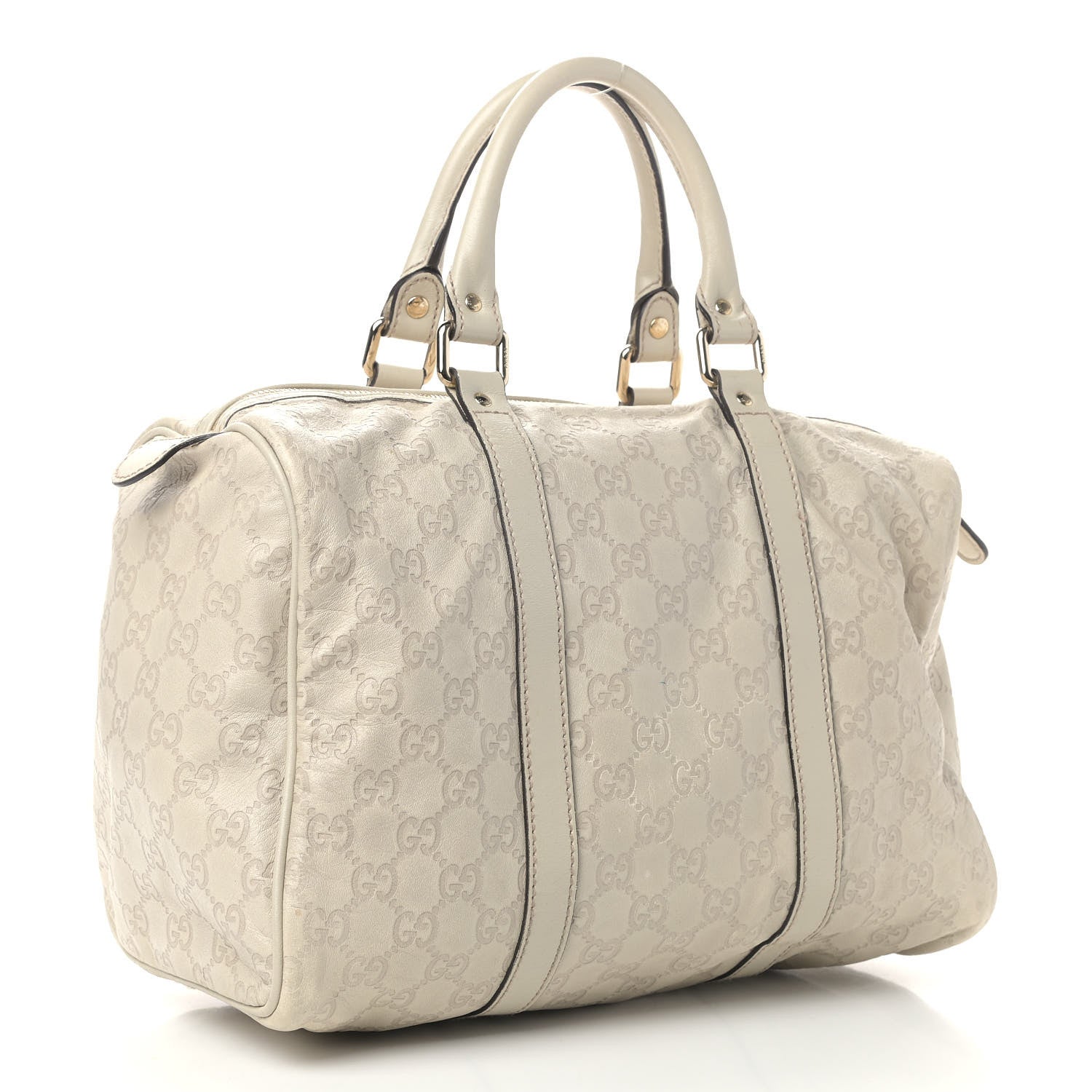 Gucci Guccissima Medium Joy Boston Off White 2 of 9